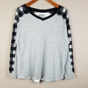 Ruff Hewn Women's Sweater Long Sleeve Cotton/Wool